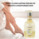 Fruits & Passion Eucalyptus Lemon Moisturizing Body Lotion and Exfoliating Body Scrub 13.5 Ounces Set-Benefit