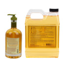 Fruits & Passion Cucina Sanguinelli Orange and Fennel Hand Soap Bundle (16.9 Ounces + 33.3 Ounces)-Back Description 