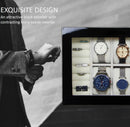Decorebay Java 8-Slot Piano Finish Wooden Luxury Watch, Cufflink and Ring Display Case and Jewelry Organizer