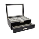 Decorebay SuperStar Luxury Watch & Sunglasses Display Case & Jewelry Organizer