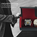 Decorebay Rich Man Roll Style Travel Watch Case and Organizer