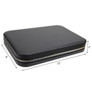 Decorebay Raven Carbon Fiber Smart Watch Strap Organizer and Storage Box Compatible with Smart Watch Bands