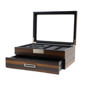 Decorebay SuperStar Luxury Watch and Sunglasses Display Case and Jewelry Organizer