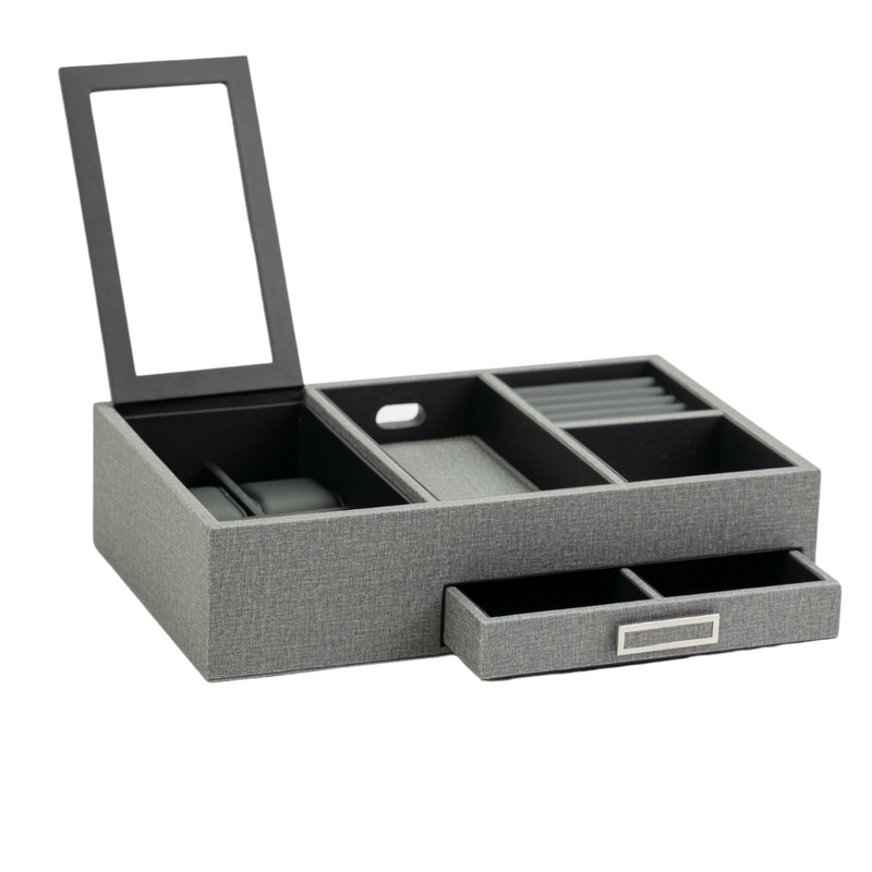Decorebay Multi-Purpose Valet Tray Jewelry Box (Speedy Master)