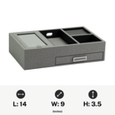 Decorebay Multi-Purpose Valet Tray Jewelry Box (Speedy Master)