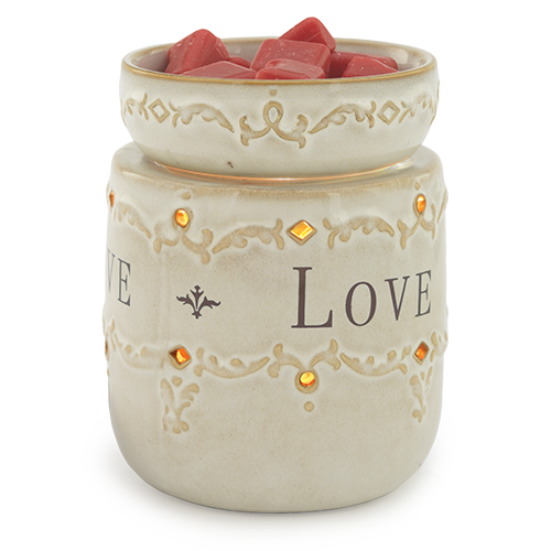 Candle Warmers Live, Love, Laugh Illumination Fragrance Warmer