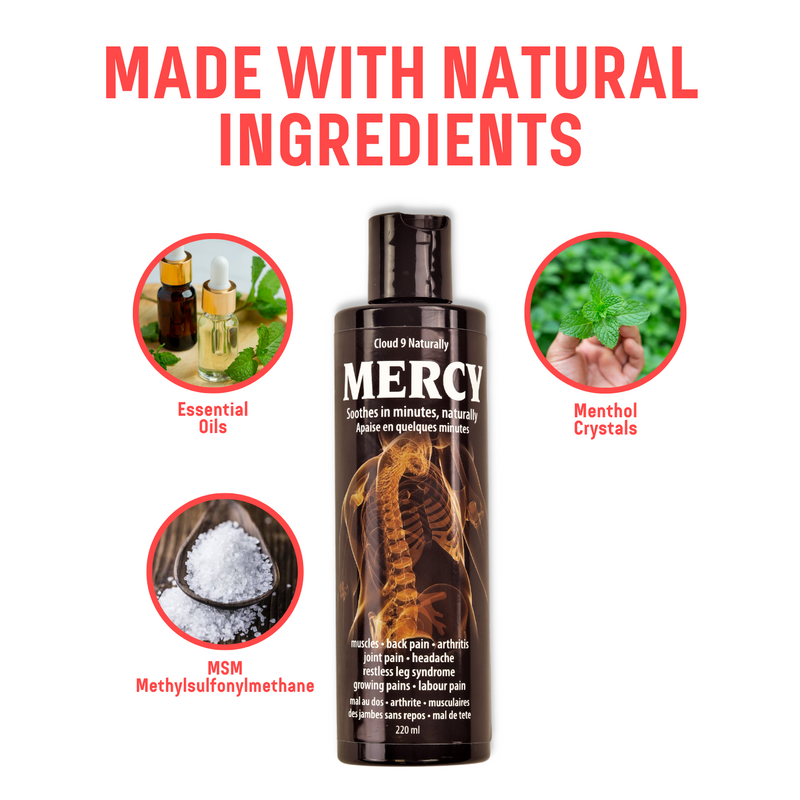 Mercy Pain Relief Lotion (Soothes in Minutes, Naturally) - 220 ml