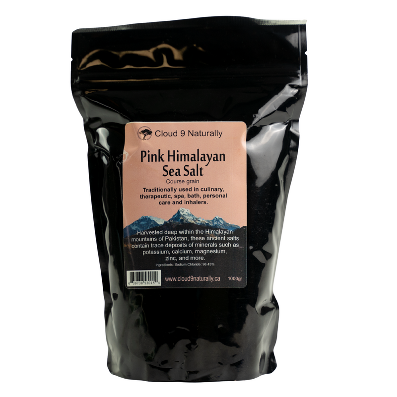 Cloud 9 Naturally Pink Himalayan Sea Salt - 1 Kg