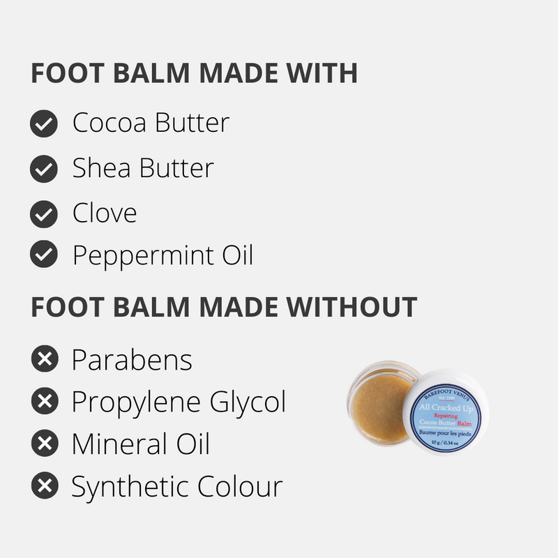 Barefoot Venus Mini All Cracked Up Cocoa Butter Balm 10 Grams