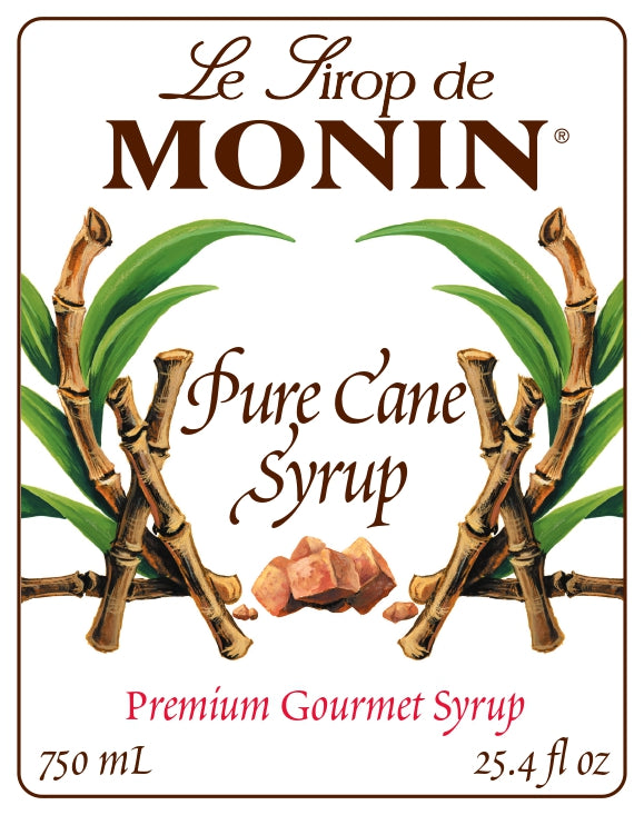 Monin Gluten-Free, Vegan Premium Pure Cane Flavor Syrup 750ml-Front Description