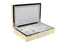 Decorebay Cufflink Case & Ring Storage Organizer for Men - Open