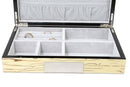 Decorebay Cufflink Case & Ring Storage Organizer for Men - Open