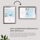 Decorebay Home 7x5 Aluminum Picture Photo Frame (Silver)