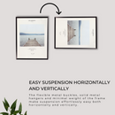 Decorebay Home 11x14 Aluminum Picture Photo Frame (Black)