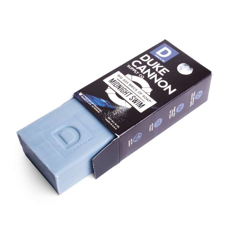 Duke Cannon Big Ass Brick of Soap Midnight Swim 10 Ounces