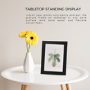 Decorebay Home 7x5 MDF Wood Picture Photo Frame (Black)