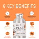 Bee By The Sea Powder to Foam Cleanser Face Polish - 2oz