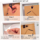 Decorebay Home 6x4 Aluminum Picture Photo Frame (Gold)