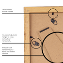 Decorebay Home 7x5 Solid Wood Picture Photo Frame (Brown)