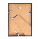 Decorebay Home 6x4 Inch Flat Aluminum Picture Photo Frame (Black)