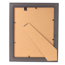 Decorebay Home 10x8 Polymer Picture Photo Frame (Black)