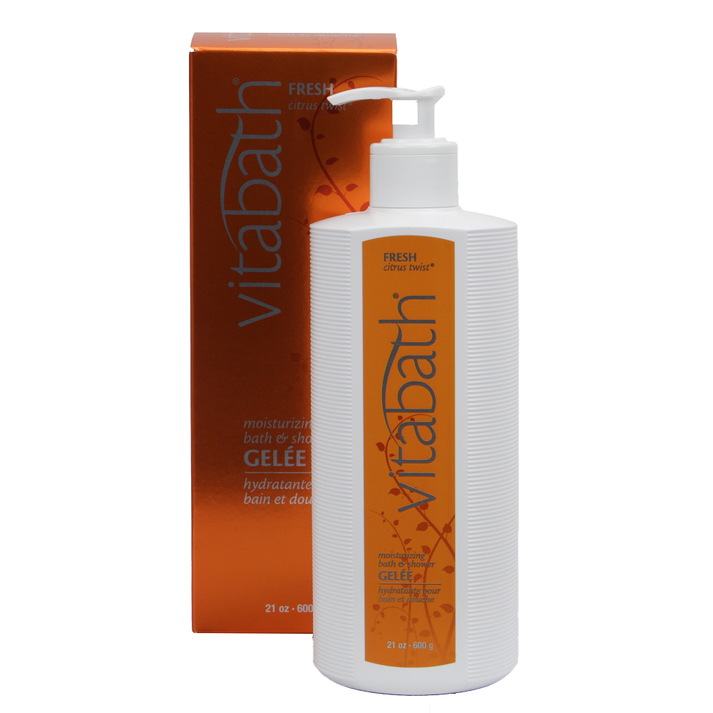 Vitabath Duschgel & Bade-Gelee „Original Spring Green“ – Mit Vitamin E, 21 Oz (620 Ml)