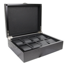 Decorebay Executive Unisex Signature Wooden Watch Box (Happy Time)-Opened