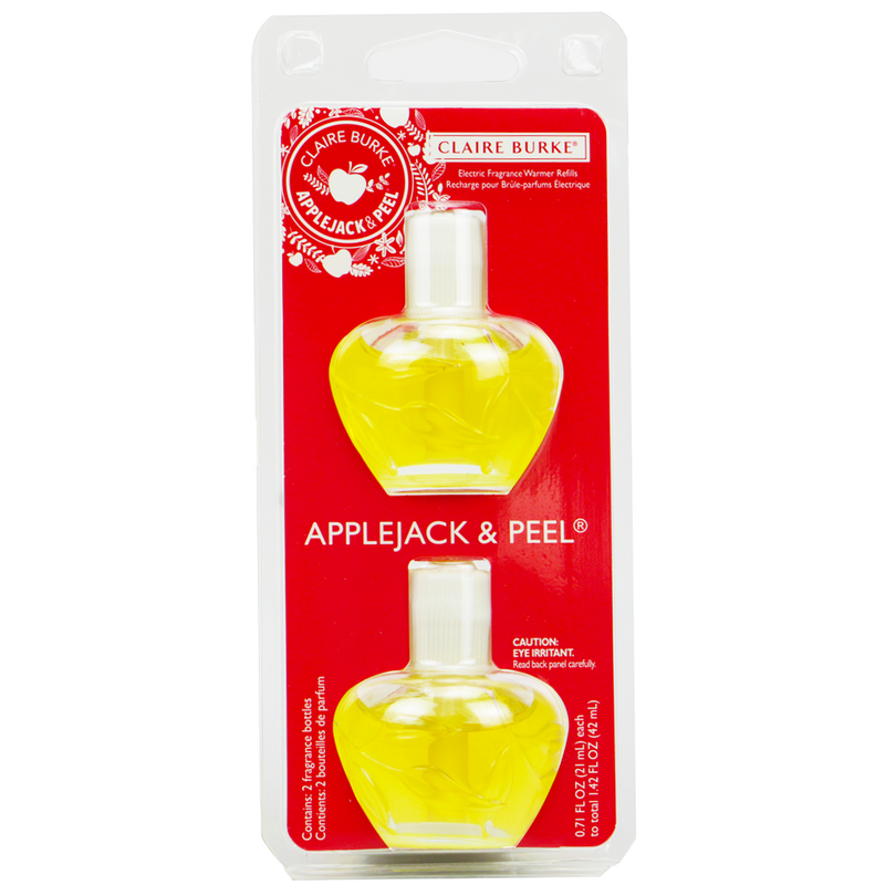 Applejack & Peel Electric Fragrance Warmer Refill 6-Pack Bundle-Front view 