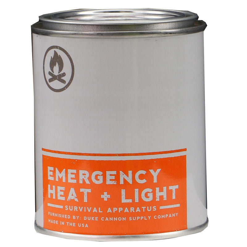 Duke Cannon Emergency Heat and Light Campfire Candle, 13.5 Ounces