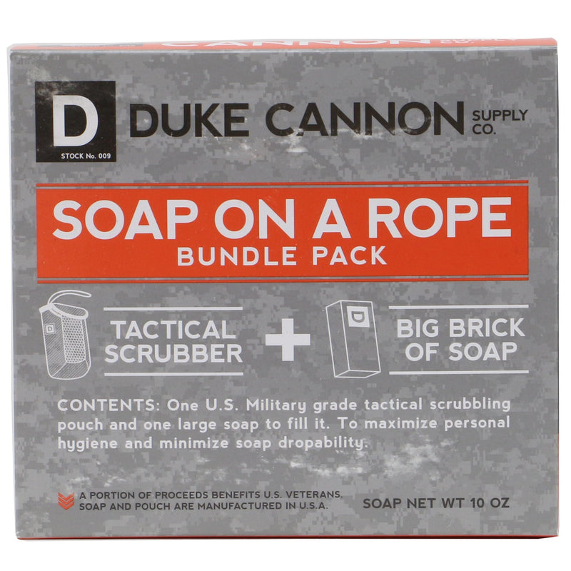 Duke Cannon Supply Co. Tactical Scrubber (Tactical Scrubber, 1 Soap Pouch)