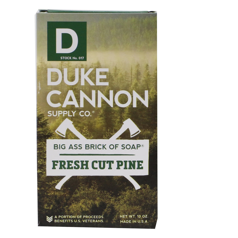 Duke Cannon Big American Bourbon Oak Barrel Brick of Bar Soap For Men 10 Ounces-Features