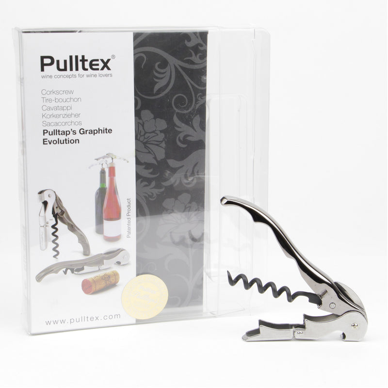 Pulltex Pulltap's Graphite Corkscrew and Package