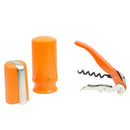 Pulltex Corkscrew, Wine Save and Champane Opener - Orange