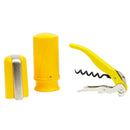 Pulltex Corkscrew Wine Opener -Yellow