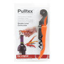 Pulltex Pulltap's Double Lever Corkscrew Wine Opener Orange-Front Description