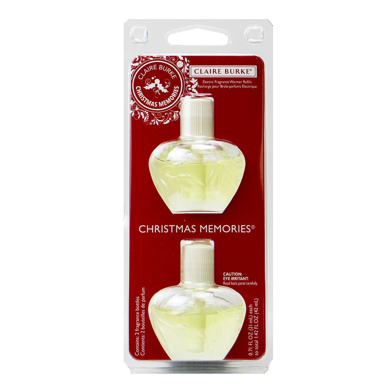 Claire Burke Christmas Memories Holiday Gift Set (Potpourri, Home Fragrance Spray and Oil, Warmer Refill and Unit)