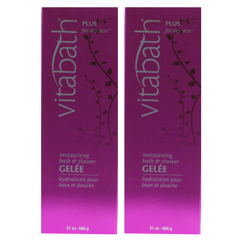 Vitabath Plus for Dry Skin for Dry Skin Gelee 21 Ounces  2 Pack - 2 Pack