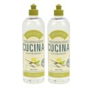 Cucina Sea Salt and Amalfi Lemon Concentrated Dish Detergent 16.9 Ounces