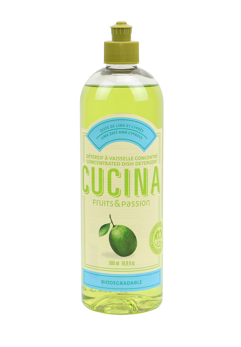 Cucina Lime Zest and Cypress Concentrated Dish Detergent 16.9 Ounces