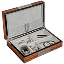 Decorebay Cufflink Case & Ring Storage Organizer for Men - with Jewelry