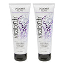 Vitabath Coconut Noir Body Cream 8 Ounces  - 2 Pack