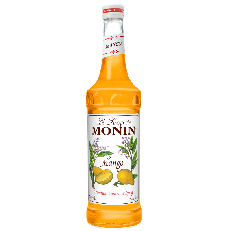Monin Gluten-Free, Vegan Premium Mango Fruit Flavor Syrup 750ml