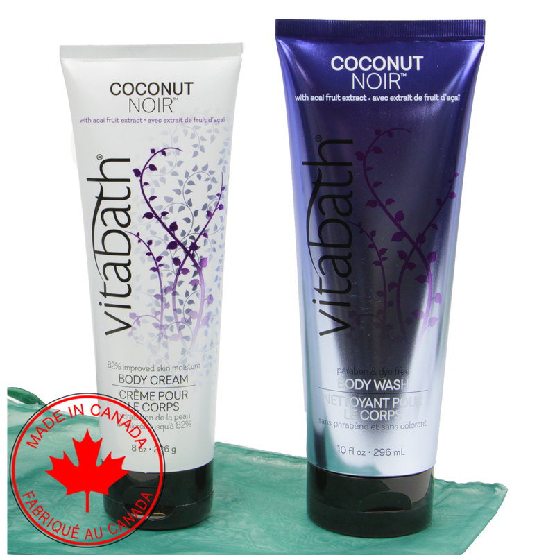 Vitabath Coconut Noir Body Cream & Body Wash - Package