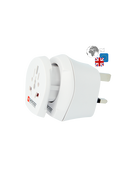 World to UK Combo Travel Adapter