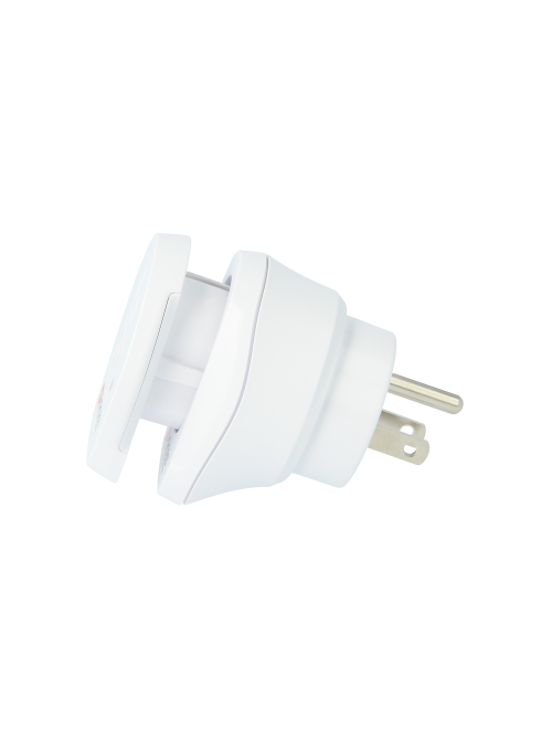 World to USA Combo Travel Adapter Side View