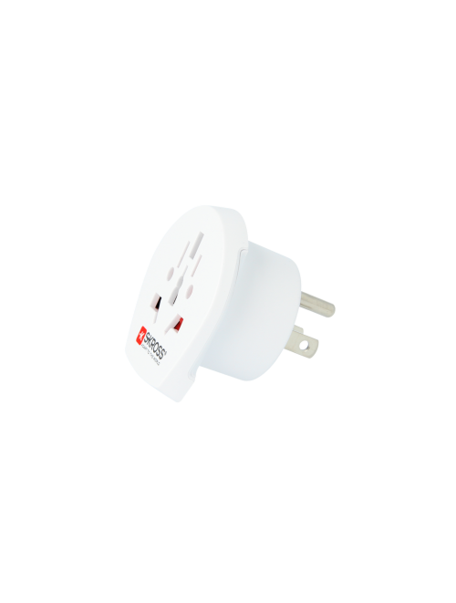  World to USA Travel Adapter Side View