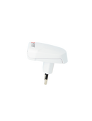 Skross Euro Dual Port USB White Travel Charger Side View 