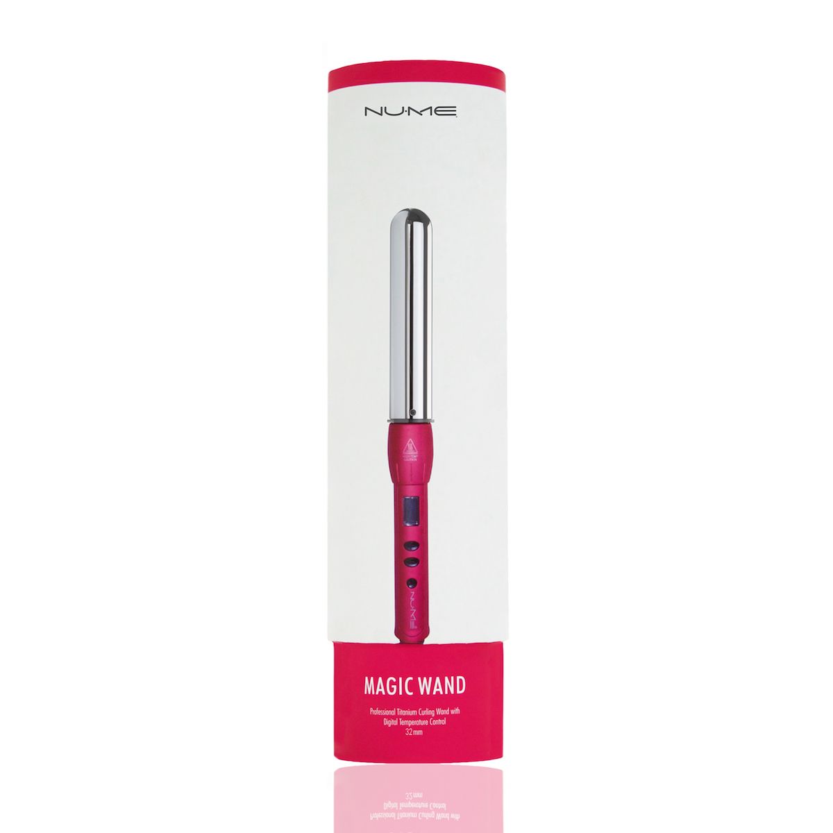 NuMe Magic Curling Wand -32mm Pink