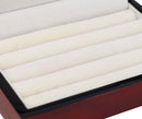 Decorebay Chestnut Brown Wood Cufflink & small Jewelry Storage Organizer