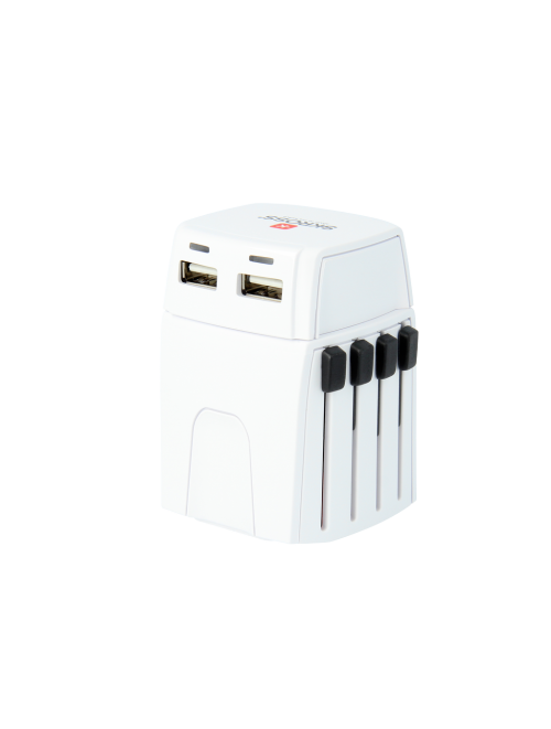 MUV Micro USB World Travel Adapter (White)